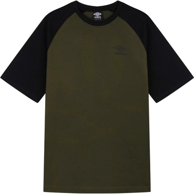 Umbro Тениска Umbro Men's Regular Fit Raglan T-Shirt - FrSt Night/Blk