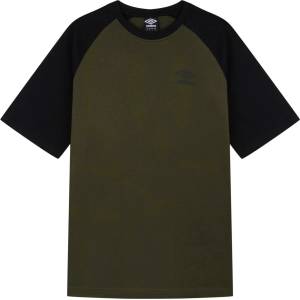 Umbro Тениска Umbro Men's Regular Fit Raglan T-Shirt - FrSt Night/Blk