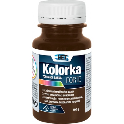 HET Kolorka Forte 100g Hnedá