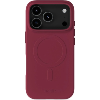 Holdit Гръб Holdit Soft Magsafe за iPhone 17 Pro - Red Velvet