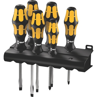 Wera Комплект отвертки Wera - Kraftform Plus 932 S/6, 6 броя (5018283001)