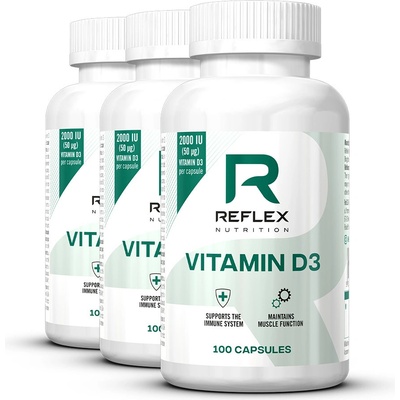 Reflex Nutrition Vitamín D3 100 kapslí