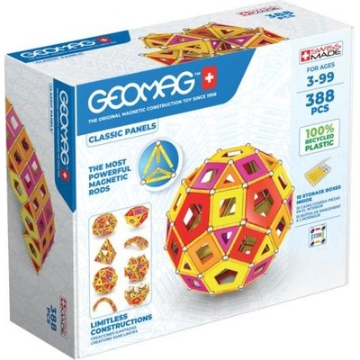 Geomag Classic Panels Masterbox Warm 388 – Zboží Mobilmania