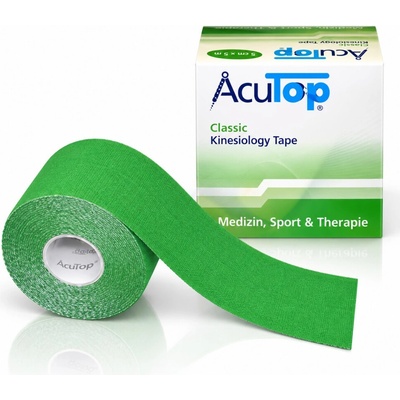 Acu Top Kinezilogické tejpy zelený 5 cm x 5 m