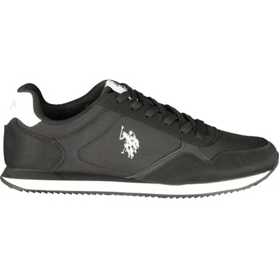 U. S. Polo Assn Мъжки спортни обувки us polo assn. , Размер 46, Цвят Черен (happy001m6nh1_neblk)
