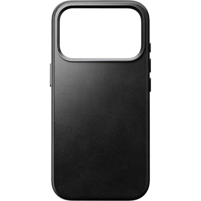Nomad Кожен (естествена кожа) кейс с MagSafe за iPhone 17 Pro - Nomad Traditional Horween Leather MagSafe Case (черен) (NM011963858 (175998))