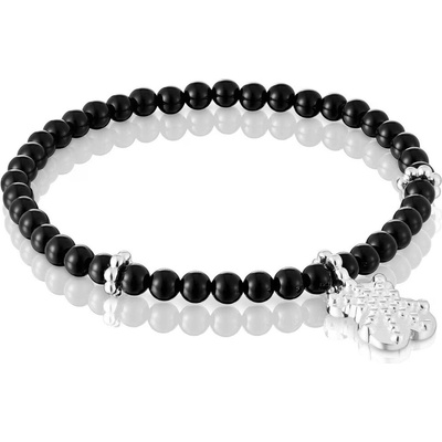 Tous Korálkový náramek s onyxem Grain 1004118100