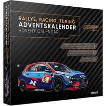 Franzis adventní kalendář Ralley Hyundai se zvukem 1:43