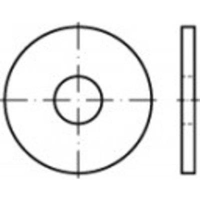 podložka 17.5 mm 56 mm ocel 50 ks TOOLCRAFT 107019
