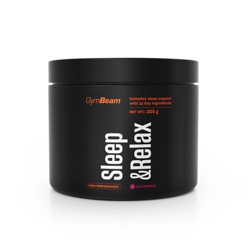 GymBeam Sleep & Relax 225 g горски плодове