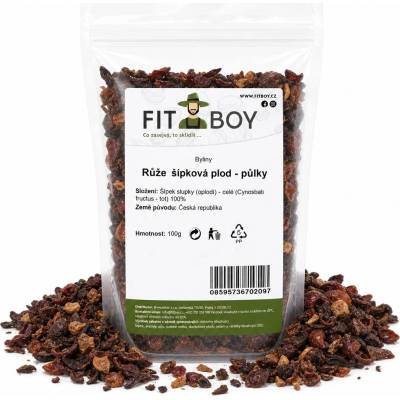 FITBOY Ruža šípová plod polovičky 100 g