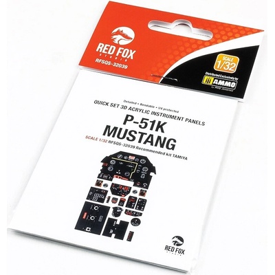 Tamiya Red Fox Studio Kft. Red Fox Studio P-51K Mustang for 1:32