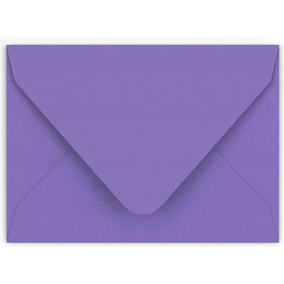 Fialová obálka 82x113 mm (C7)