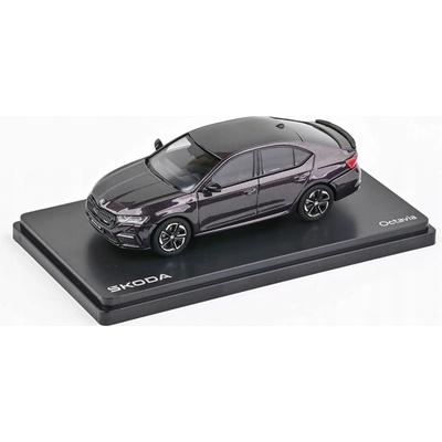 Abrex ŠKODA OCTAVIA IV RS SEDAN 2020 Fialová Space Metalíza 1:43