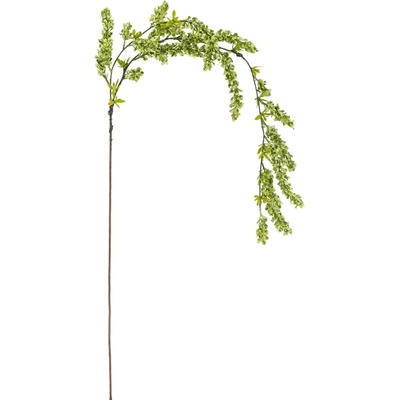 Bloomingville Umělá květina Reed Stem Green 132 cm, zelená barva, plast