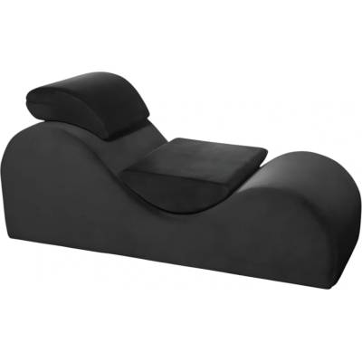 Liberator Esse Lounger - tantra křeslo polohovací - černé