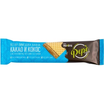 PEPE Be Healthy Vegan Spelt Waffle - Cocoa & Coconut [30 грама] Какао с кокос