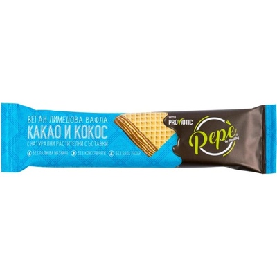 PEPE Be Healthy Vegan Spelt Waffle - Cocoa & Coconut [30 грама] Какао с кокос