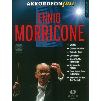 Ennio Morricone noty na akordeon + audio