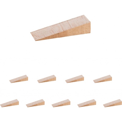 Walteco Dřevěný klínek 65x0/14x20mm buk 10 ks 5095BP2