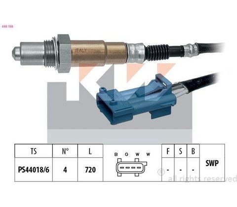 Lambda sonda KW 498 198