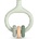 Suavinex Gum Massager гризалка 0 m+ Green