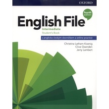 English File Fourth Edition Intermediate Student´s Book with Student Resource Centre Pack (Czech Edition)