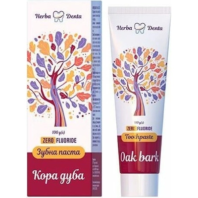 Herba Denta s dubovou kôrou zero fluorid 100 g