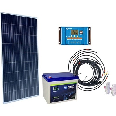 Victron Energy solární sestava 190Wp baterie Goowei Energy 85Ah