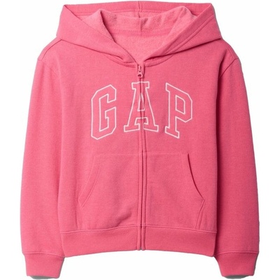 GAP dětská mikina s logem růžová