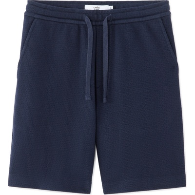 Celio Pánske kraťasy Canvas Powake7bm modrá