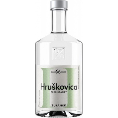 Žufánek Hruškovica 45% 0,5 l (čistá fľaša)