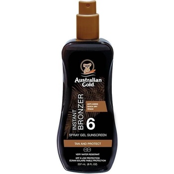 Australian Gold Спрей гел с натурален бронзант, SPF6, 237 ml