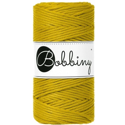 Bobbiny Macrame Cord 3 mm 100 m Spicy Yellow юта (MS-E092)