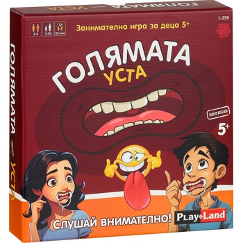 Play Land Настолна игра Playland - Голямата уста - Детска