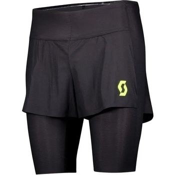 Scott Hybrid Shorts RC Run Kinetech Black/Yellow S Шорти за бягане (2802461040006)