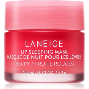 LANEIGE Lip Sleeping Mask нощна регенерираща маска за устни цвят Berry 20 гр