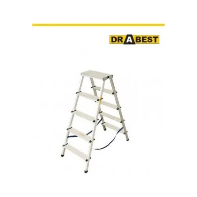 DRABEST СТЪЛБА АЛУМИНИЕВА ДВУСТРАННА drabest 2х5 (03082500)