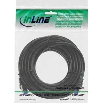 Image 1 of InLine 75500S мрежов кабел Черен 10 м Cat6a U/FTP (STP) (75500S)