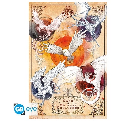 Plakát Maxi - HARRY POTTER Magical Creatures 91.5x61