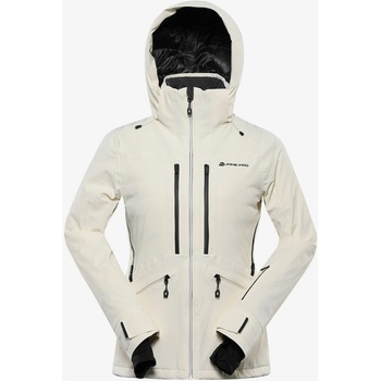 ALPINE PRO Дамско ски яке с мембрана от ptx ALPINE PRO REASA creme ALPINE PRO | Byal | ЖЕНИ | XXL