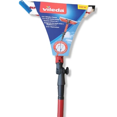 Vileda система за почистване на прозорци 2в1, Дължина 160см, 1 брой