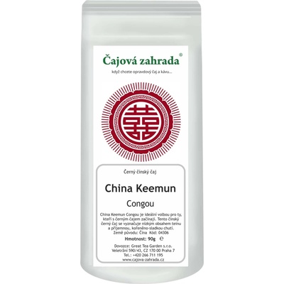 Čajová zahrada China Keemun Congou černý čaj 0,5 kg