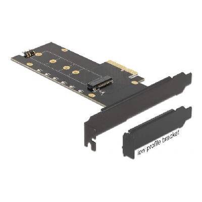 Карта за разширение на слотове Delock, PCI Express x4 към 1 x internal NVMe M. 2 Key M, RGB LED, Low Profile (DELOCK-89013)