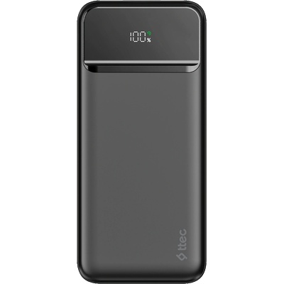Ttec Външна батерия ttec ReCharger LCD 20.000mAh PD 20W Powerbank - Черна
