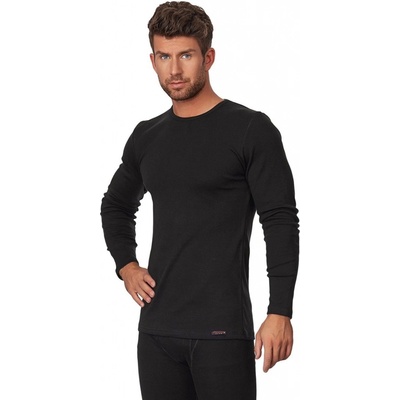 Cornette pánske tričko 214 Authentic black plus čierne