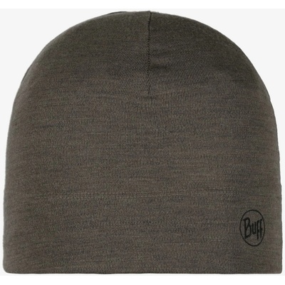 Buff Merino Midweight Beanie solid bark