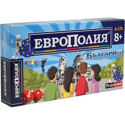Play Land Детска настолна игра Европолия България - Playland