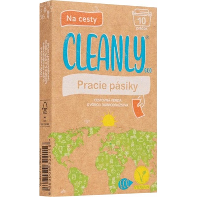 Cleanly Eco pracie pásiky Na cesty 10 PD