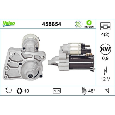 Startér VALEO 458654